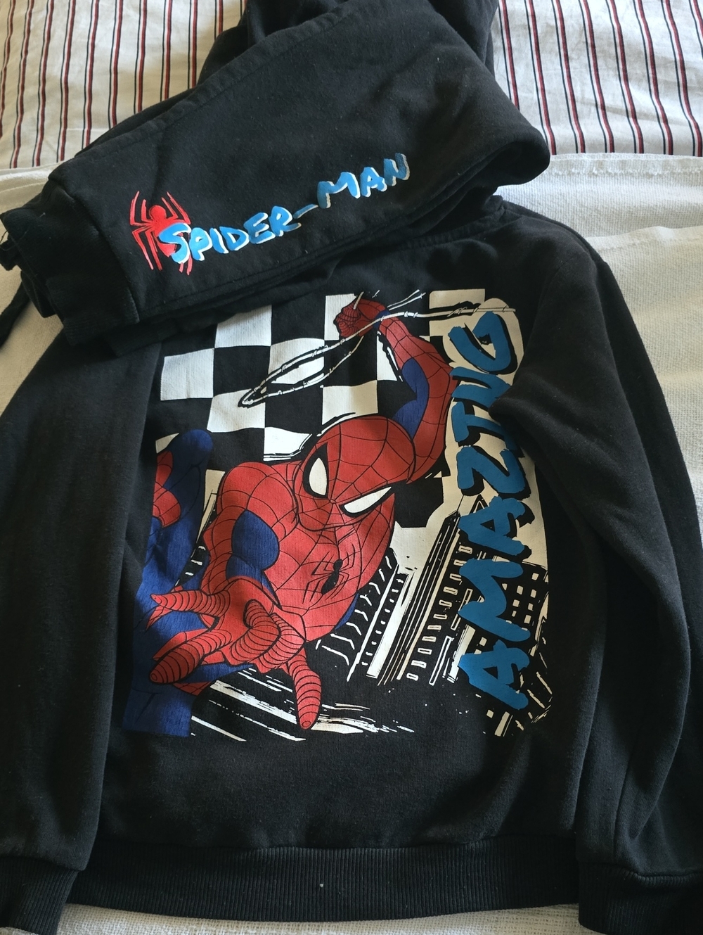 Kids Black Spider-Man Set